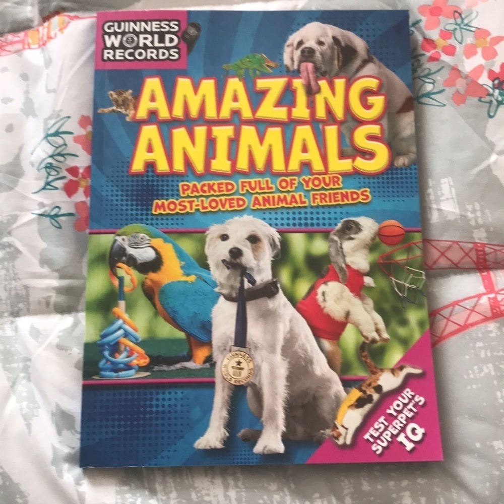 Guinness world records book amazing animals